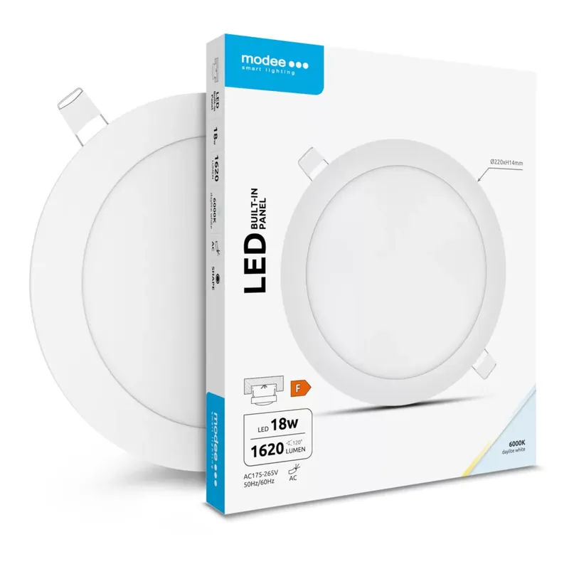 Ajánlat Modee LED Panel Kerek - Beépíthető A2-series 18W 6000K (1620 lumen) ERP