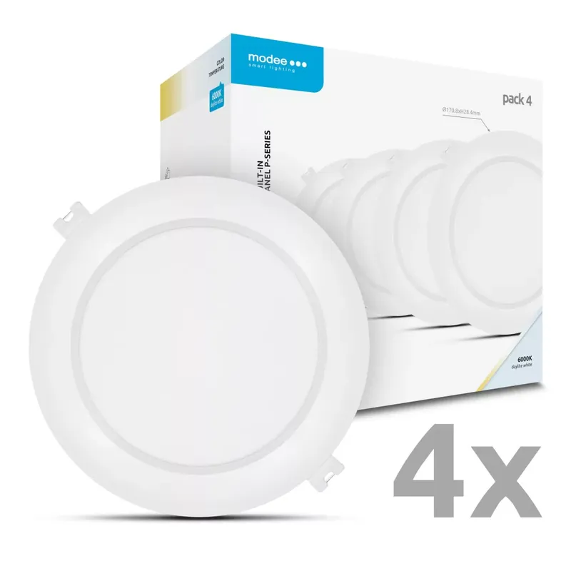 Modee LED Panel Kerek - Beépíthető P-series 12W 6000K (1320 lumen) P4 ERP Kihagyhatatlan ajánlat