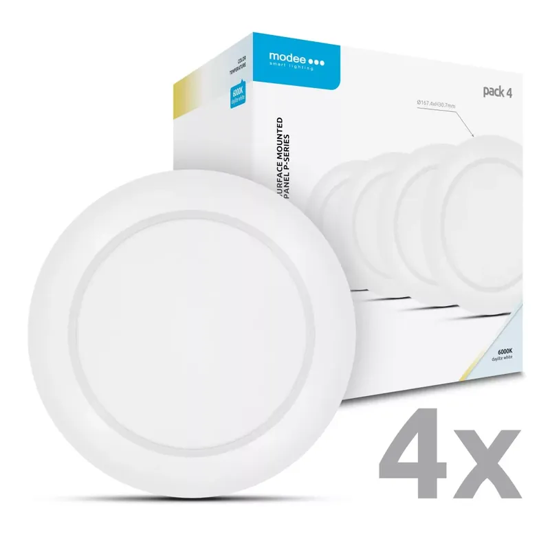 Modee LED Panel Kerek - Felszerelhető P-series 12W 6000K (1320 lumen) P4 ERP Legkelendőbb