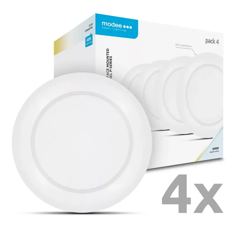Modee LED Panel Kerek - Felszerelhető P-series 6W 6000K (660 lumen) P4 ERP Újdonság