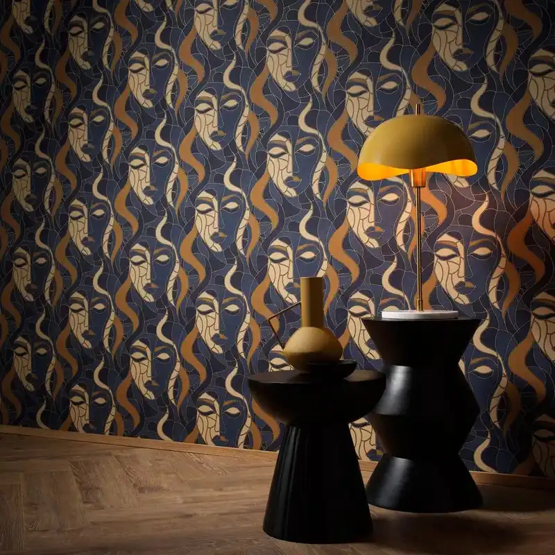 Mozaik mintás arany színárnyalatú vlies tapéta ELLE DECOR 4 / ERISMANN 10458-08 Kedvezményes ár
