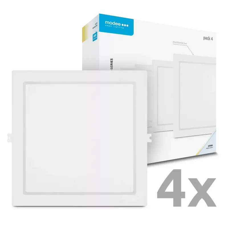 Modee LED Panel Négyzet - Beépíthető P-series 24W 6000K (2640 lumen) P4 ERP Vedd meg online