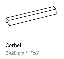 Equipe COSTA NOVA 2X20 CORBEL WHITE 2X20 Fényes Exkluzív ajánlat