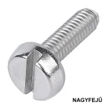 Szezonális akció HFH CSAVAR M6*10 (HENGERESF.) DIN 84 HG. D12 FEJ IMPORT EGYEDI UTOLSÓ DARABOK