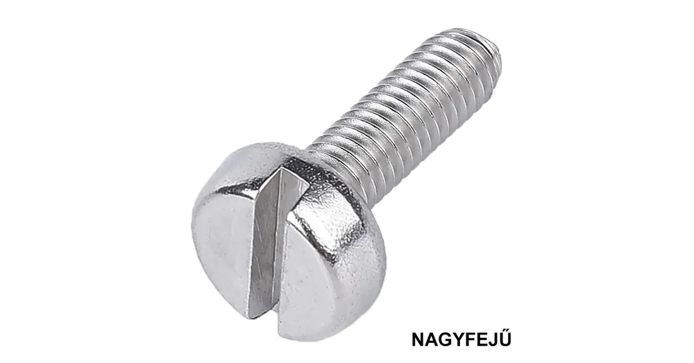 Szezonális akció HFH CSAVAR M6*10 (HENGERESF.) DIN 84 HG. D12 FEJ IMPORT EGYEDI UTOLSÓ DARABOK