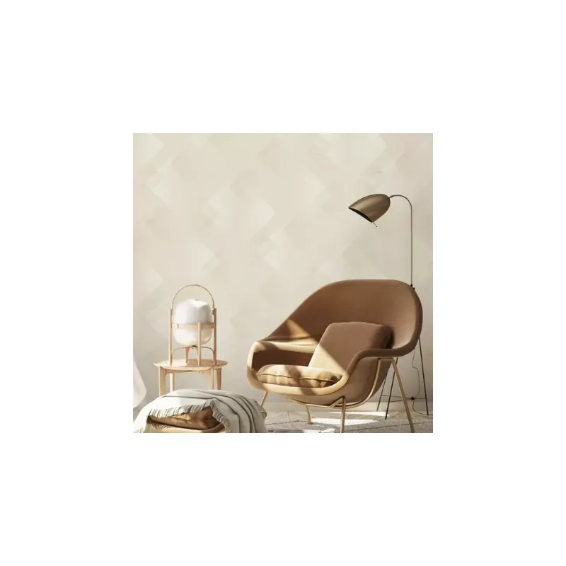 Geometriai mintás bézs színárnyalatú vlies tapéta Elysium/Erismann 10479-02 Újdonság