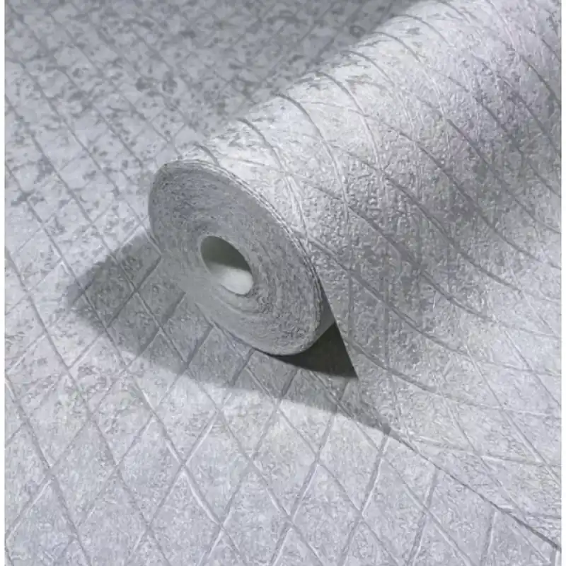 Geometriai mintás ezüst színárnyalatú vlies tapéta RITUS/MARBURG 35536 Olcsóbb