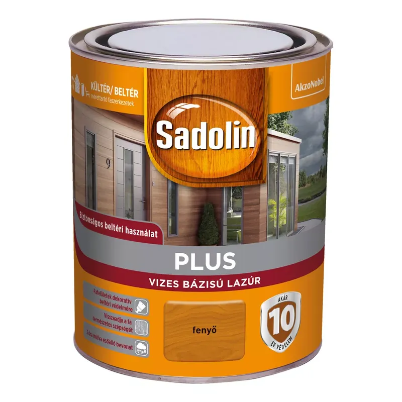 Sadolin Plus vizesbázisú fenyő 0,75 l vastaglazúr Utolsó esély