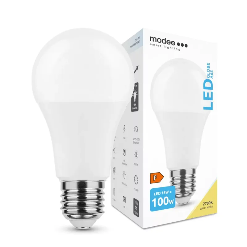 Modee Lighting LED Izzó Globe A65 15W H E27 180° 2700K (1521 lumen) Biztonságos vásárlás