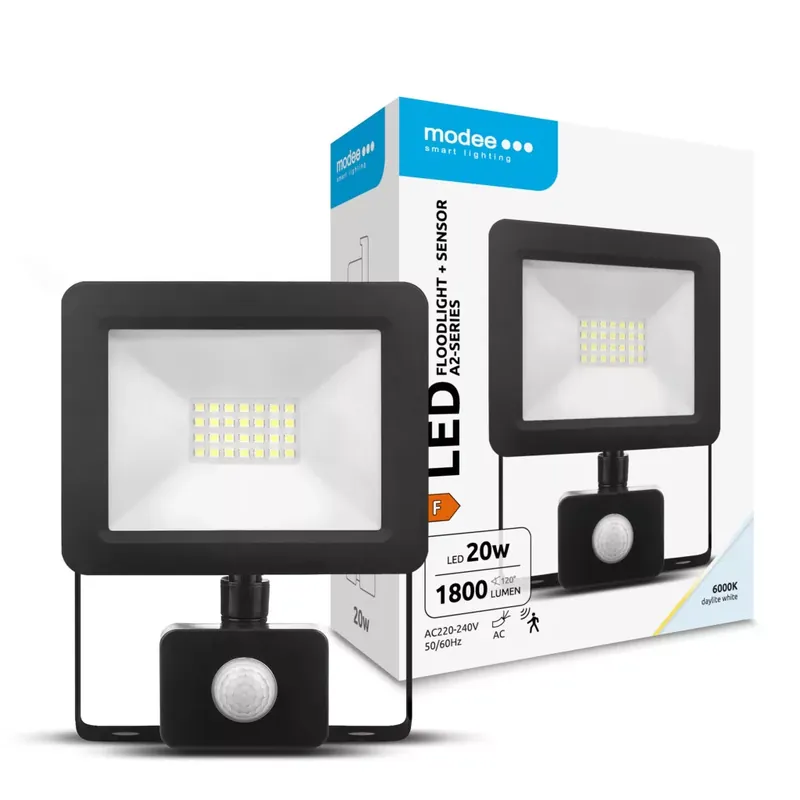 Ne maradj le Modee Lighting LED Reflektor A2-series + Sensor 20W 120° 6000K (1800 lumen) ERP