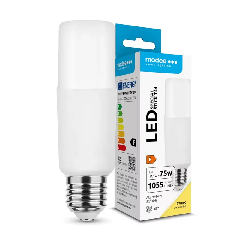 Modee Lighting LED Special Stick T44 11,1W E27 200° 2700K (1055 lumen) ERP Alacsony ár