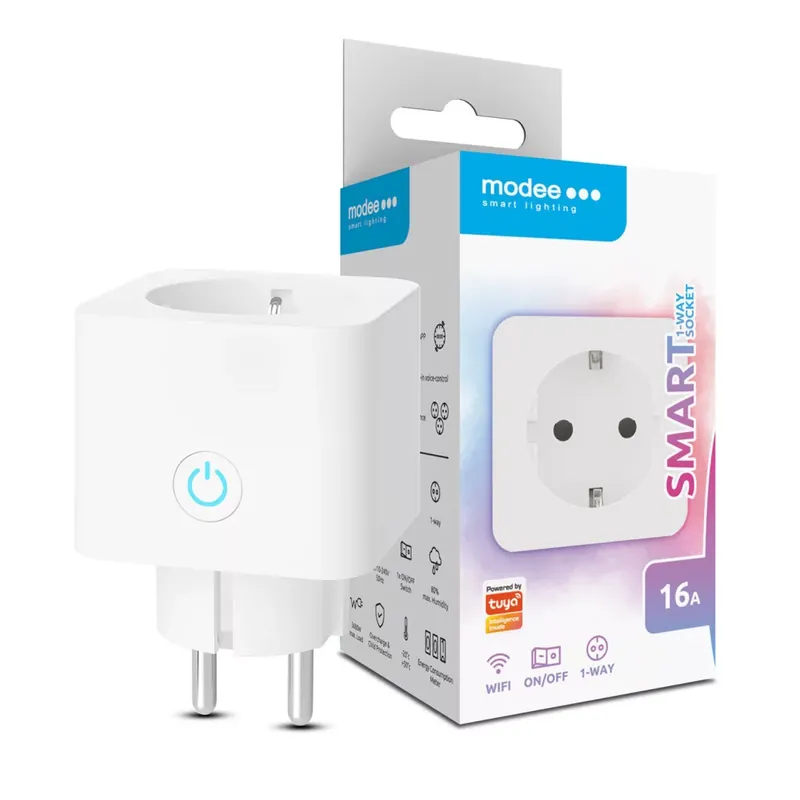 Bestseller Modee Smart Dugalj SPC (Tuya Wi-Fi) 16A Fogyasztásmérővel