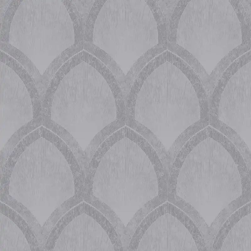 Biztonságos vásárlás Geometriai mintás szürke színárnyalatú vlies tapéta Special FX2/Galerie G68086