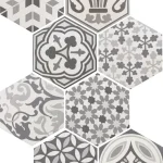 Equipe HEXATILE 17,5X20 HEXATILE HARMONY B&W 17,5X20 Matt Népszerű