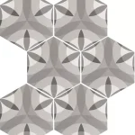Equipe HEXATILE 17,5X20 HEXATILE NATURE B&W 17,5X20 Matt Expressz szállítás