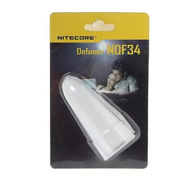 Nitecore Diffúzor Csúcs (34mm) NDF34 (fehér) Biztonságos vásárlás