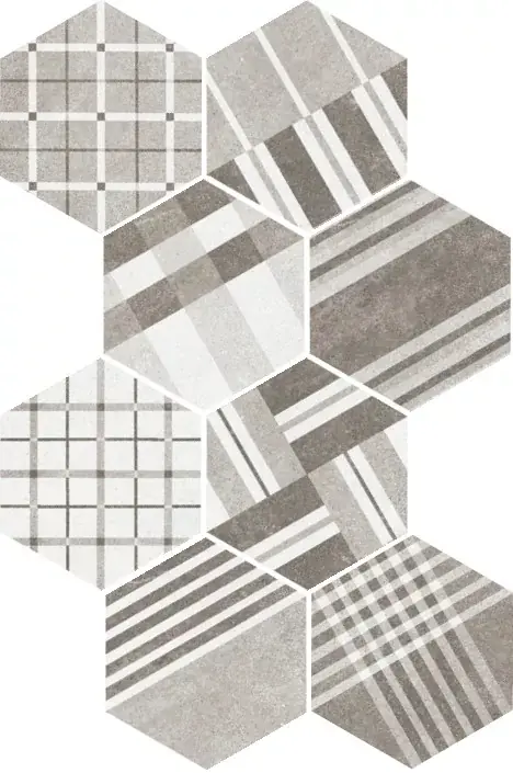 Biztonságos fizetés Equipe HEXATILE CEMENT 17,5X20 HEXATILE CEMENT GEO GREY 17,5X20 Matt