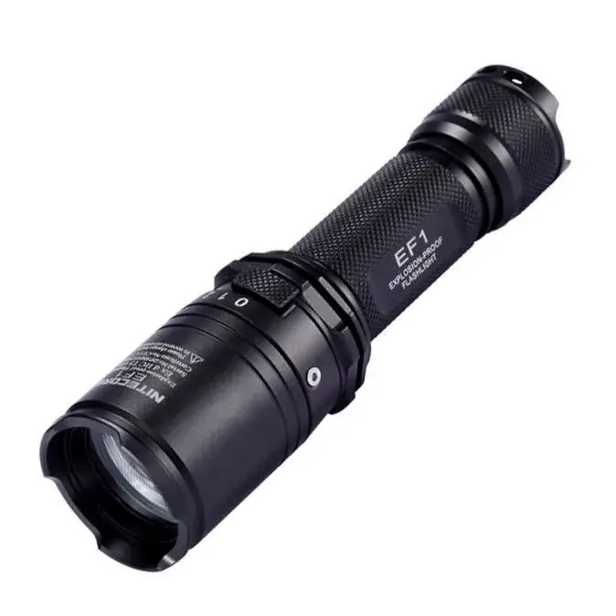 Nitecore Elemlámpa EF1 Robbanásbiztos (1x18650) CREE XM-L2 U3 (830 lumen) ATEX Újdonság