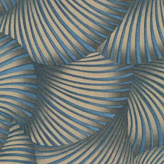 Azonnal elérhető Geometriai mintás kék színárnyalatú Vlies Tapéta FASHION FOR WALLS 5/ERISMANN 10525-08