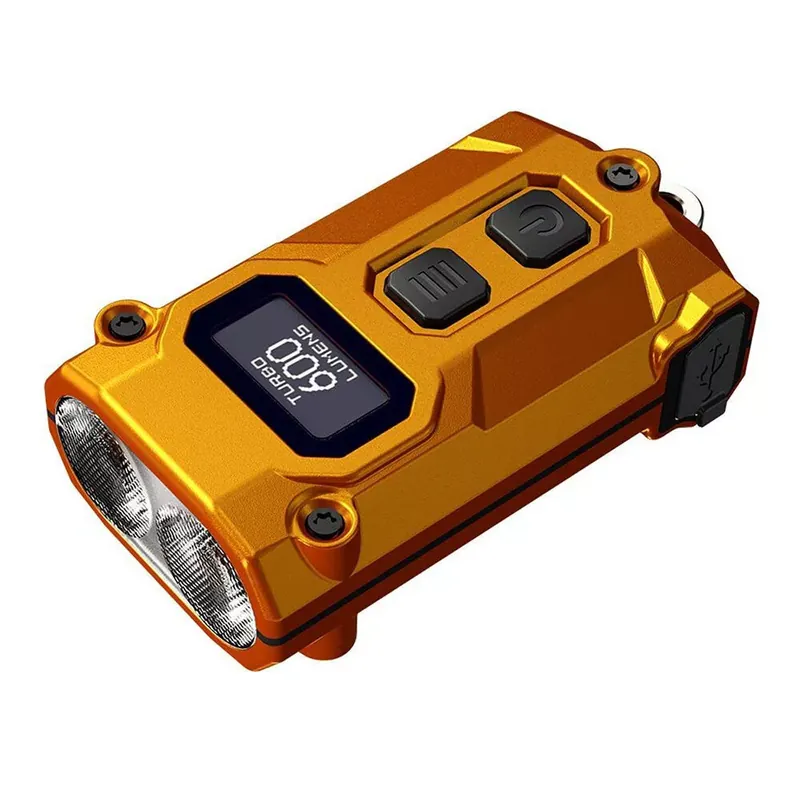 Nitecore Elemlámpa TINI 3 (akkumulátoros) MCT UHE LED (600 lumen) Narancs Akció
