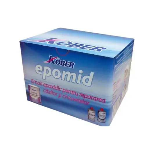 Ajánlat Kádfesték Kádzománc KÖBER (zománc+edző+hígító) 0.375 L