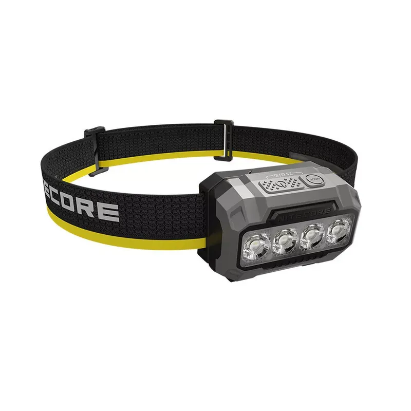 Ne maradj le Nitecore Fejlámpa HA23 UHE (3xAAA/Akkumulátor) 4x MCT UHE LED (600 lumen) Fekete