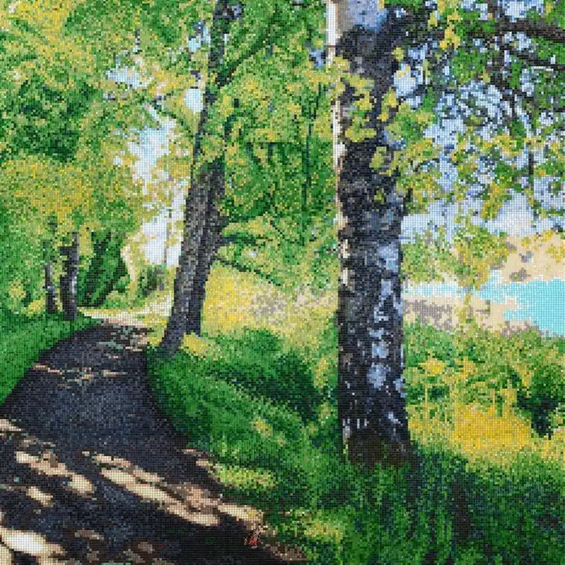 Outlet Üvegmozaik Kép Springlane 230x240cm