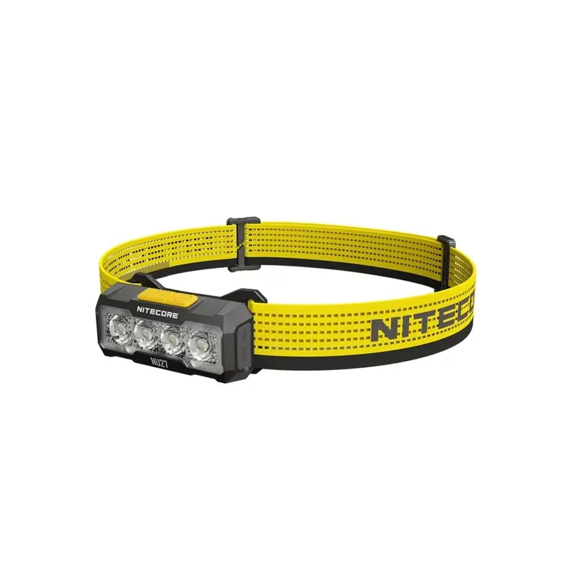 Outlet Nitecore Fejlámpa NU27 (Beépített Akkumulátor) 4x MCT UHE LED (600 lumen) Fekete