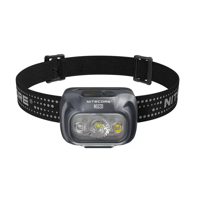 Nitecore Fejlámpa NU31 (Beépített Akkumulátor) (550 lumen) szürke Biztonságos vásárlás