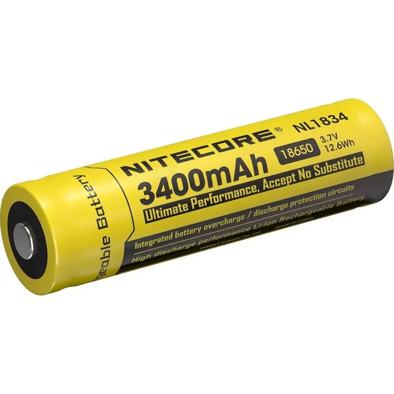 Szezonális akció Nitecore Kellék Akkumulátor 18650 NL1834 3400mAh 3,7V B1