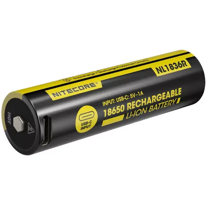 Nitecore Kellék Akkumulátor 18650 NL1836R USB-C tölthető 3600mAh 3,6V B1 Ajánlat