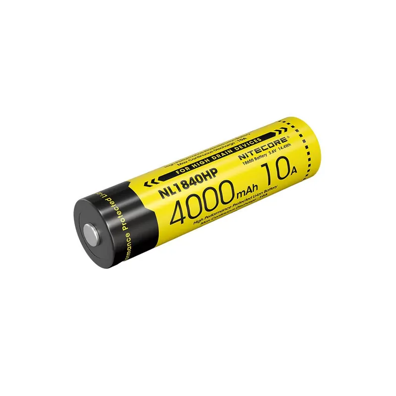 Nitecore Kellék Akkumulátor 18650 NL1840HP 4000mAh 10A 3,6V B1 Végkiárusítás