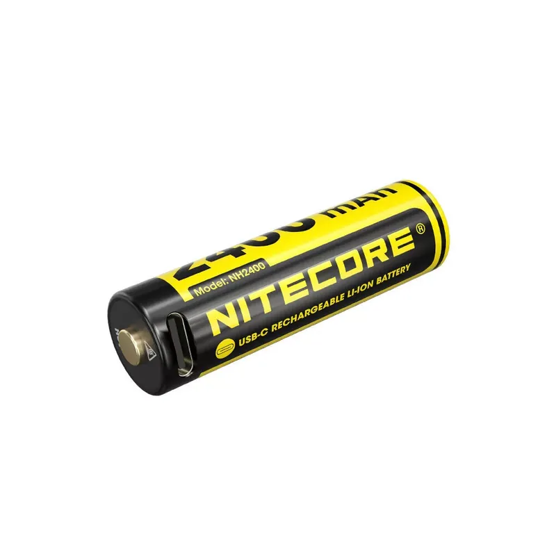 Nitecore Kellék Akkumulátor NH2400 AA 1,5V USB-C (2400 mAh) 4 darabos szett Biztonságos fizetés