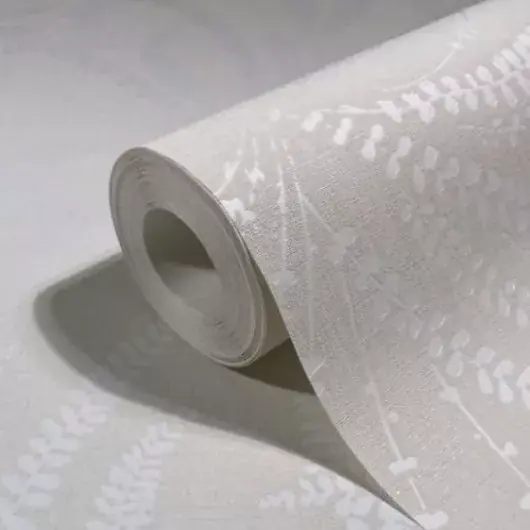 Akciós ár Levélmintás drapp vlies tapéta NOVAMUR/ORIANA 82507