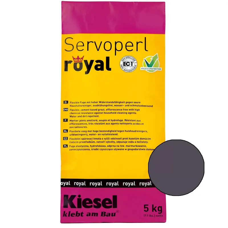 Kiesel Servoperl royal - kötőanyag-5Kg Shadow Gyors kiszállítás