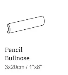 Equipe MANACOR 3X20 PENCIL BULLNOSE MANACOR MINT 3X20 Fényes Vásárlói kedvenc