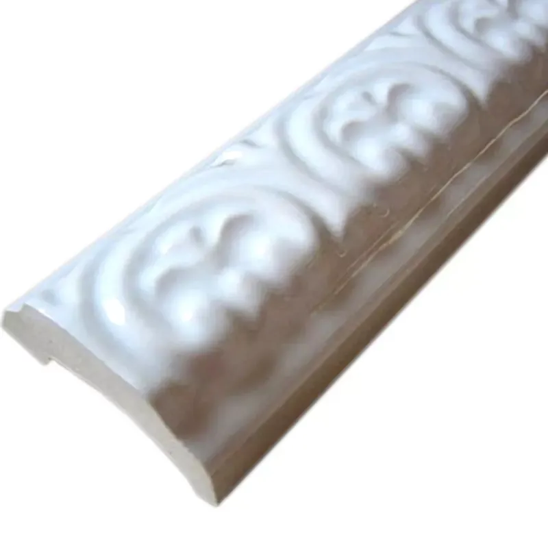 Fazekasság Falszegély 3,5x30cm Fehér Csillogó Végkiárusítás