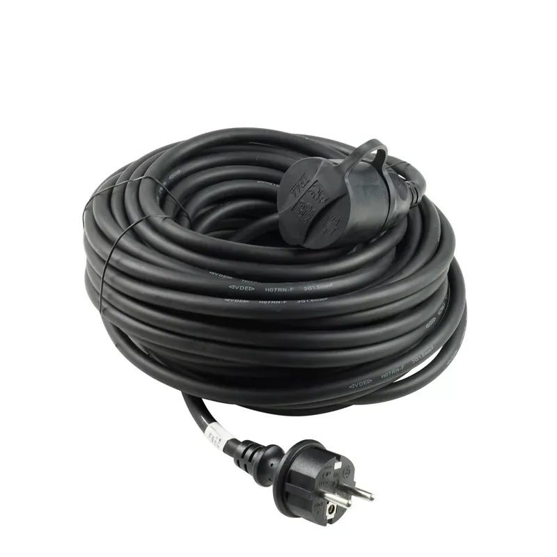 Olcsó Technik Industrial Hosszabbító 1 utas 20m kábellel 3x1,5mm2 H07RN-F (IP44) 16A