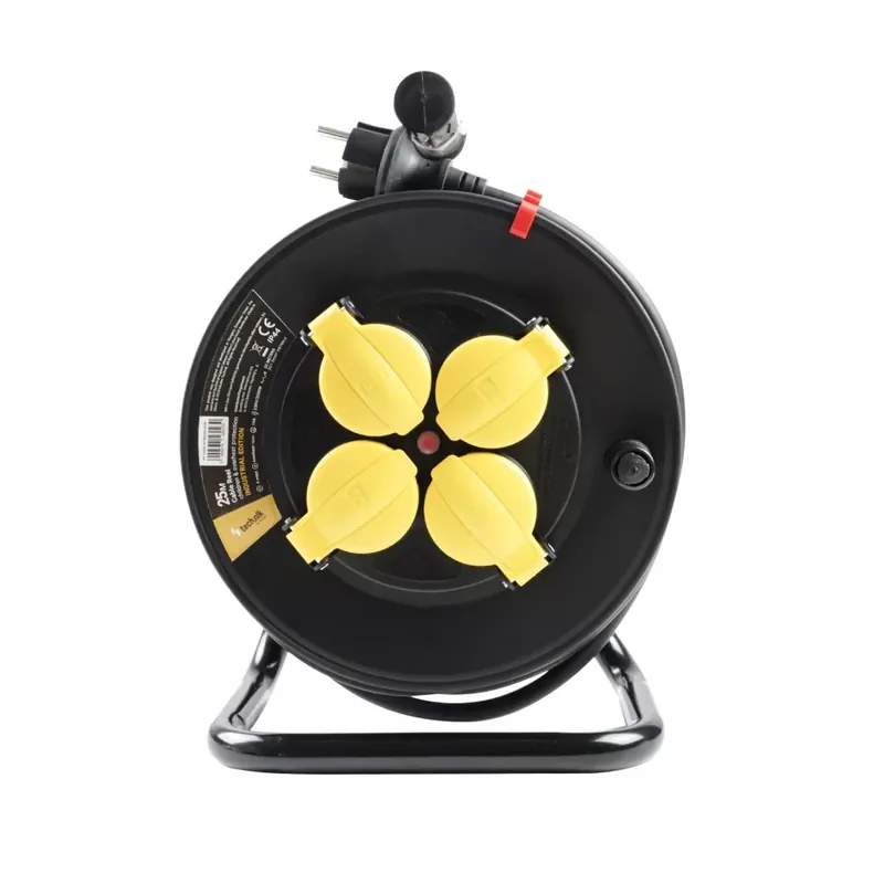 Ajánlat Technik Industrial Kábeldob 4-er 25m 1,5mm2 H07RN-F (IP44) 16A