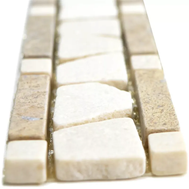 Árcsökkenés Természetes Kő Csempeszegély Vimeiro Chocolate Cremarfil