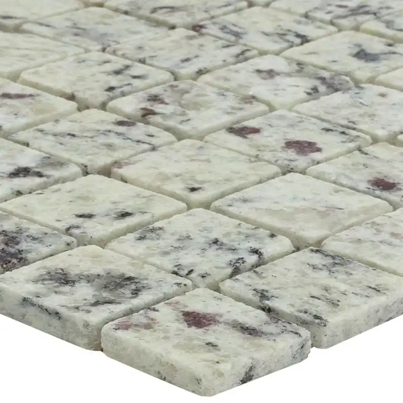 Mozaik Csempe Gránit 23x23x8mm Kashmir Fehér Ne maradj le