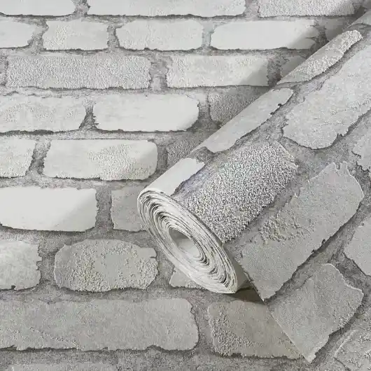 Gyors szállítás Kőmintás fehér vlies tapéta MARBURG/WOOD&STONES 58412
