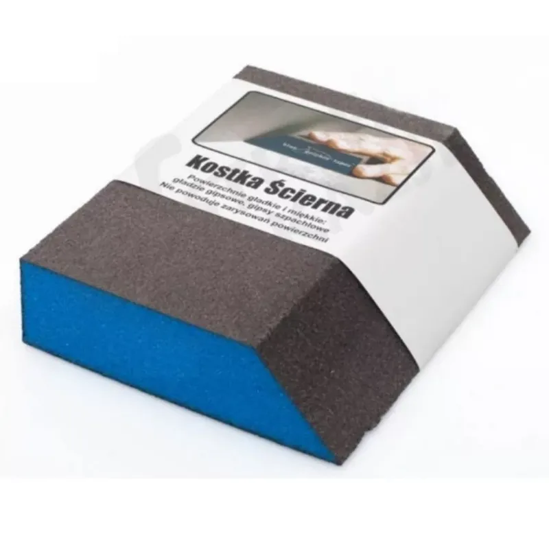 Alacsony ár Blue Dolphin Premium kézi csiszolószivacs 110 × 65 × 25 mm – ferde élű, több szemcseméret P60 P80 P100 P120 P150 P180 P220