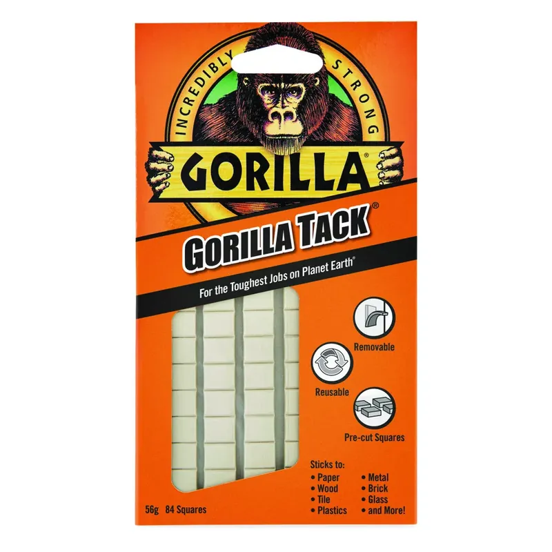 Gorilla Tack Gyurmaragasztó Kockák Újrahasználható 84db/csomag Olcsó