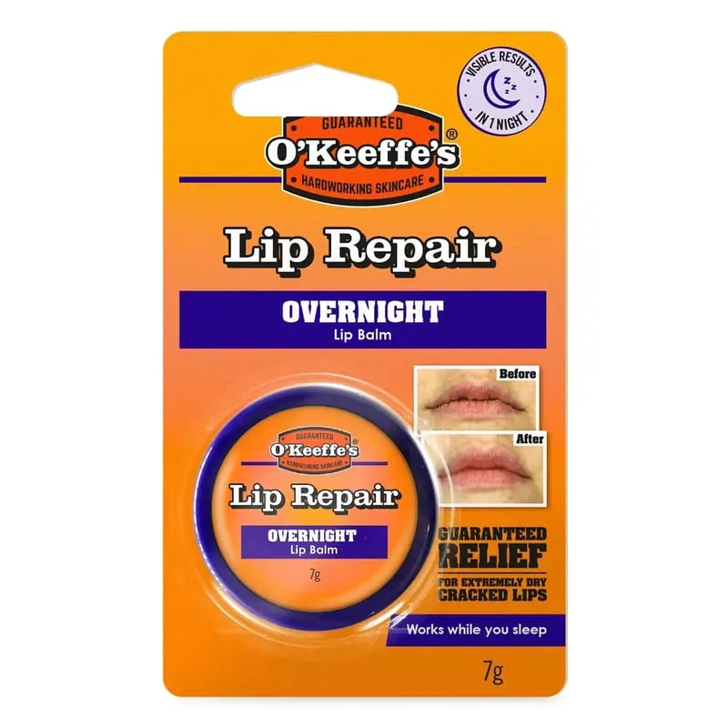 OKeeffes Lip Repair Overnight éjszakai regeneráló ajakbalzsam – 7 g Különleges ajánlat