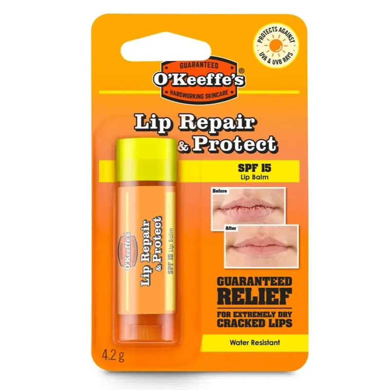 OKeeffes Lip Repair & Protect SPF 15 fényvédő ajakbalzsam – hidratáló, 4,2 g Exkluzív ajánlat