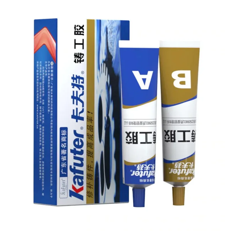 KAFUTER® Metal Repair Epoxy Putty K9119 Kétkomponensű Acéltöltésű Epoxy Gitt 100g Prémium