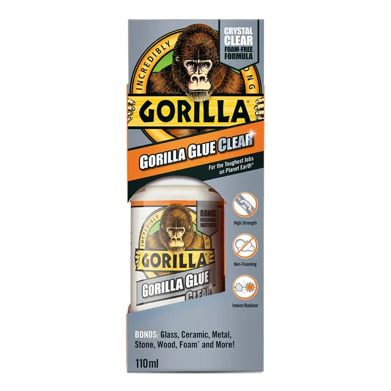 Gorilla Glue Clear Kristálytiszta Ragasztó 110ml Különleges ajánlat