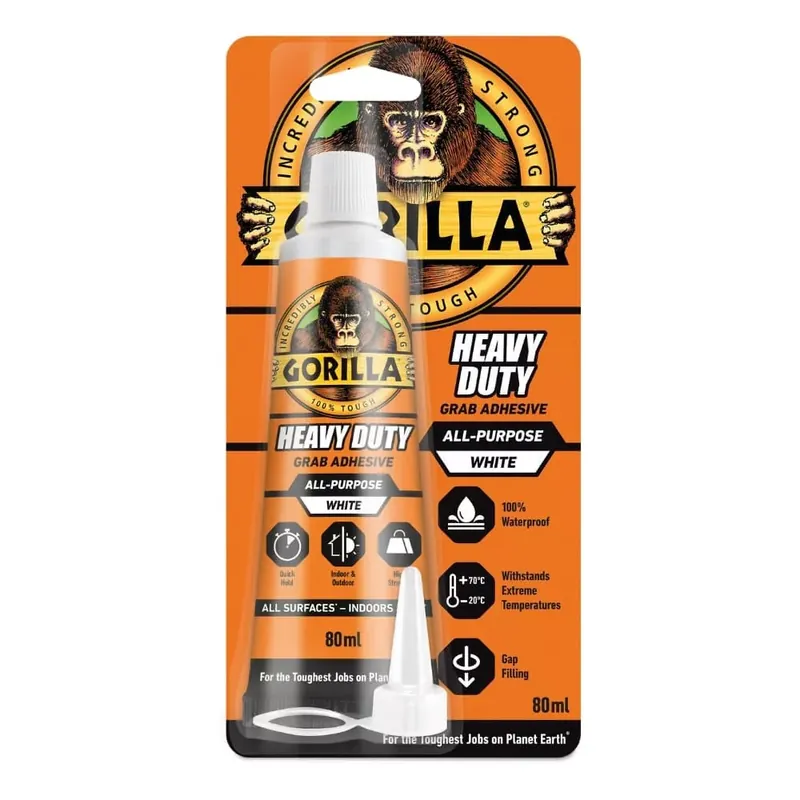 Népszerű Gorilla HEAVY DUTY GRAB Extra Erős Építési Ragasztó - 80ml tubus