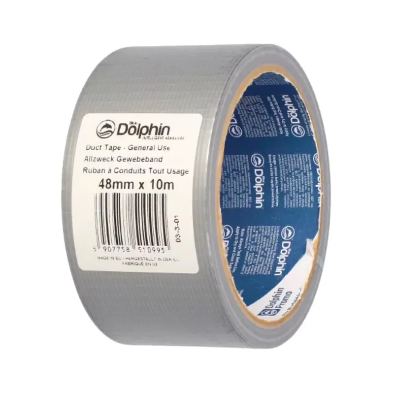 Gyors szállítás Blue Dolphin Duct Tape ragasztószalag Szürke 190 mikron 48mm x 10m